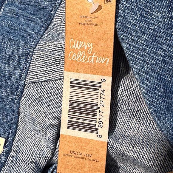 Women’s Rachel Roy Curvy Collection Wide Leg Capri Trousers Plus Size 22W NEW - Picture 7 of 8